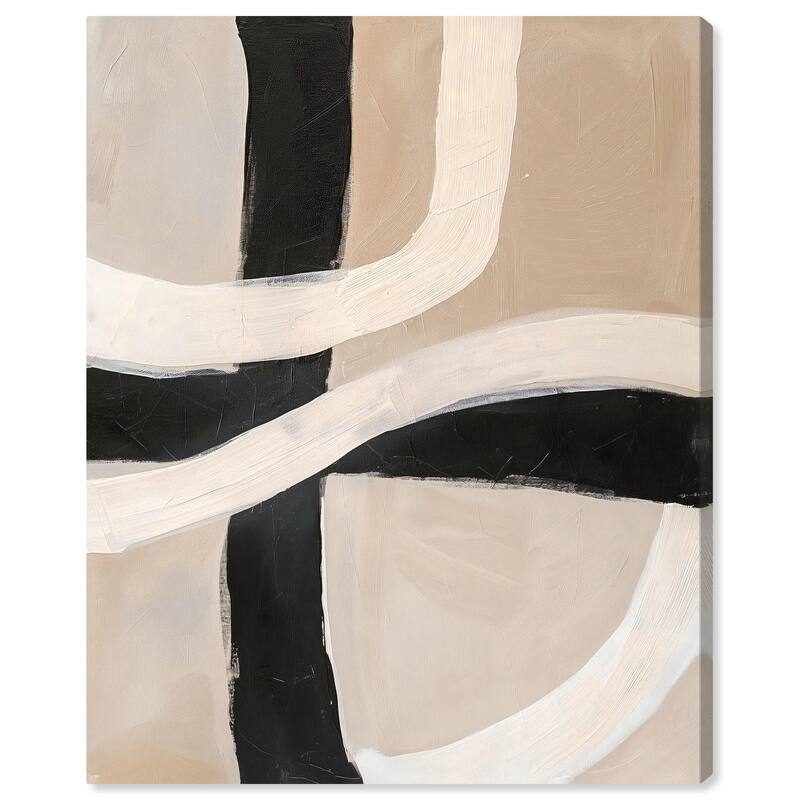 Subline Strokes II Canvas by Art Remedy, Gallery Wrapped - 36" x 45"