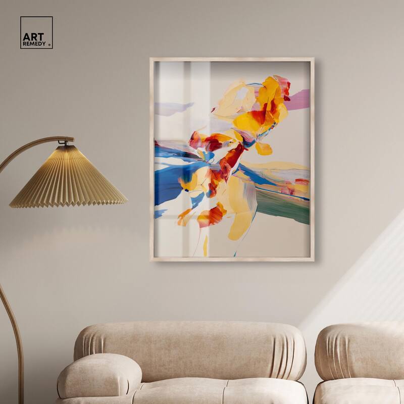 Flippant Bloom III Shadowbox by Art Remedy