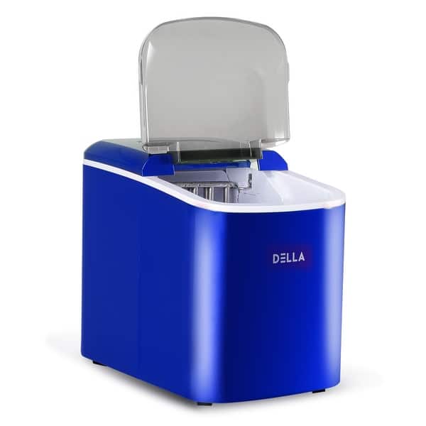 DELLA Compact Ice Maker Machine Freestanding Ice Cube, Blue - standard -  Bed Bath & Beyond - 26483958