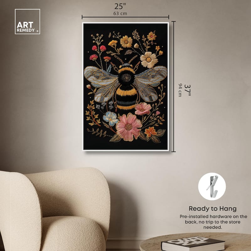 Honeyed Herald I Canvas by Art Remedy