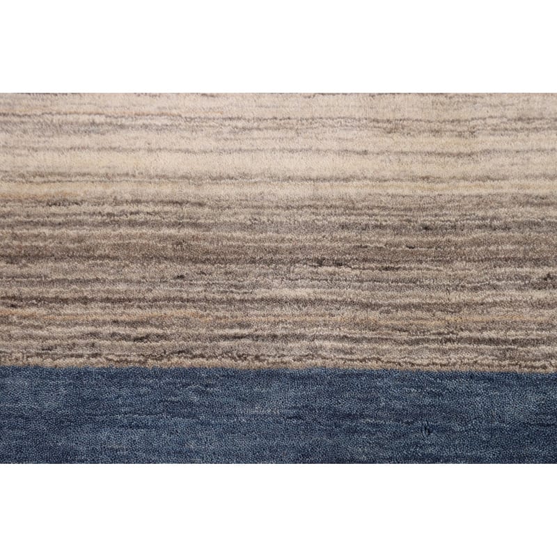 Gabbeh Oriental Area Rug Handmade Wool Carpet - 6'0"x 7'11"