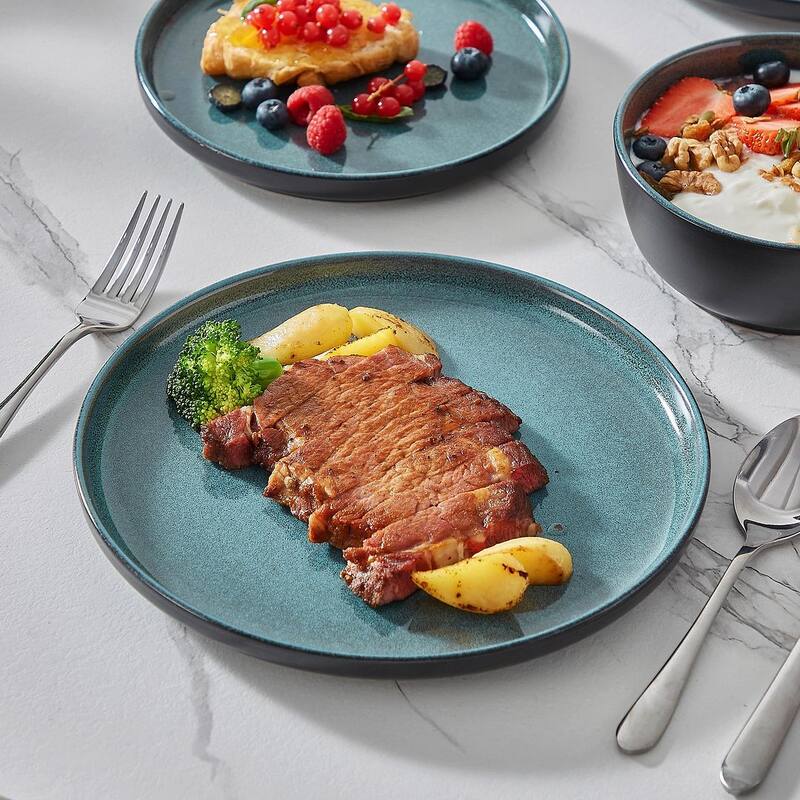 vancasso PLAYB Stoneware Kiln Change Glaze Dinnerware Set