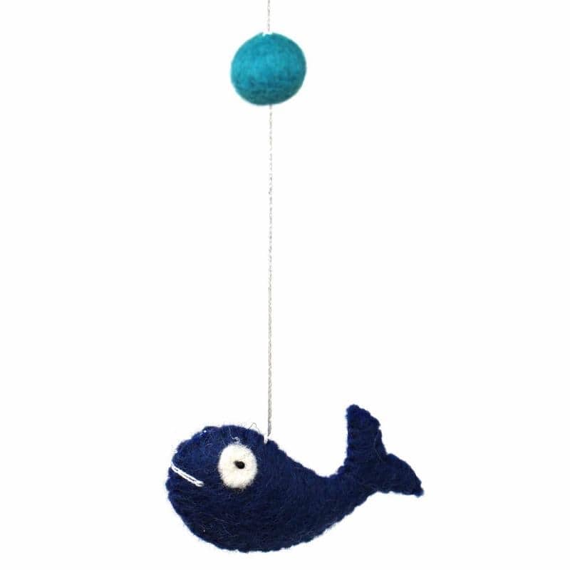 Handmade Felt Mermaid Mobile (Nepal)