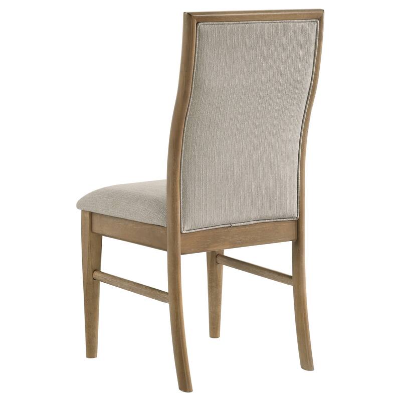 Dreydon Barley Upholstered Dining Side Chair (Set of 2)