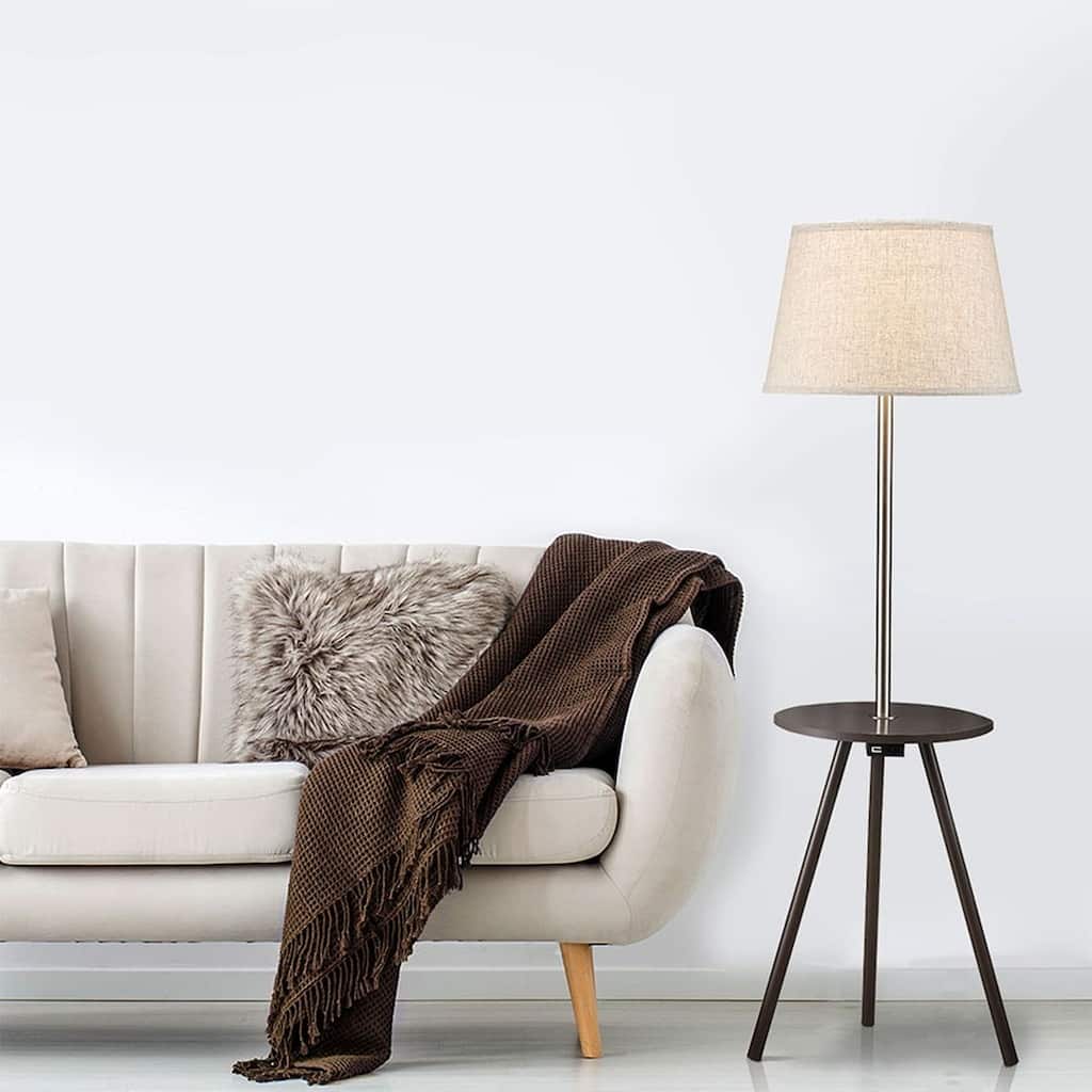 Ultra -shiny sofa edge atmosphere light, bedroom filling vertical platform lamp - 57"