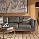 preview thumbnail 2 of 27, Gianella Oxford All Leather Sofa by iNSPIRE Q Modern