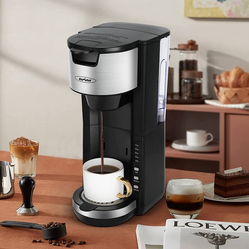 Royalcraft Single Serve Coffee Maker Black On Sale Bed Bath