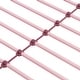 preview thumbnail 8 of 9, Pink Twin over Twin Metal Bunk Bed with Ladder