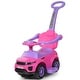 preview thumbnail 5 of 58, Costway 3 in 1 Ride on Push Car Toddler Stroller Sliding Car w/Music - See details Pink - 2-4 Years