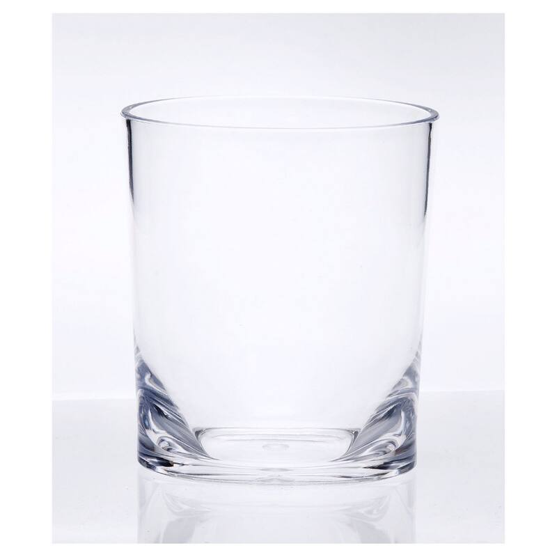 Oval Halo Tritan Glasses Drinking Set of 4