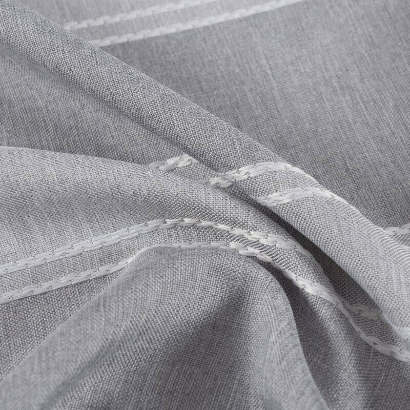 Dainty Home Madison Striped 70" x 72" Shower Curtain