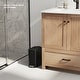 preview thumbnail 11 of 10, KRAUS WasteGuard 1.3 Gallon / 5 Liter Step Pedal Bathroom Trash Can