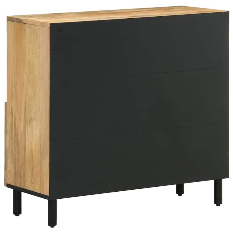 vidaXL Side Cabinet 31.5"x13"x29.5" Solid Wood Mango - 31.5" x 13" x 29.5"