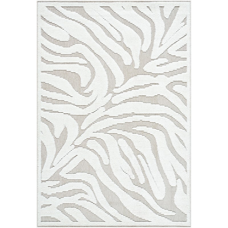 Livabliss Lyna Modern Floral Washable Area Rug