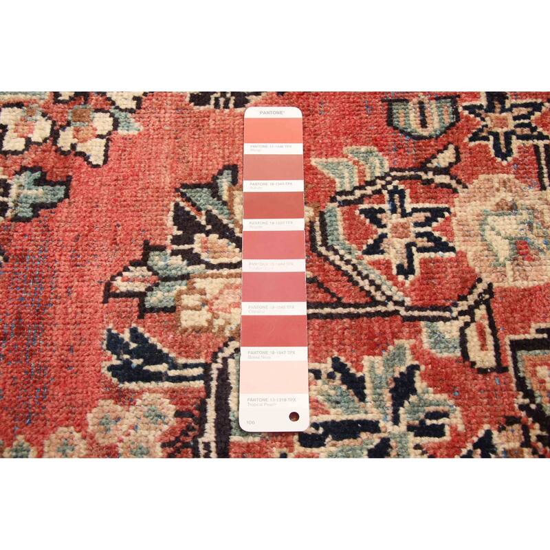 ECARPETGALLERY Hand-knotted Antalya Vintage Copper Wool Rug - 3'10 x 6'3