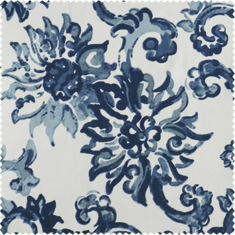 Exclusive Fabrics Indonesian Printed Cotton Tie-Up Window Shade - 46 X 63