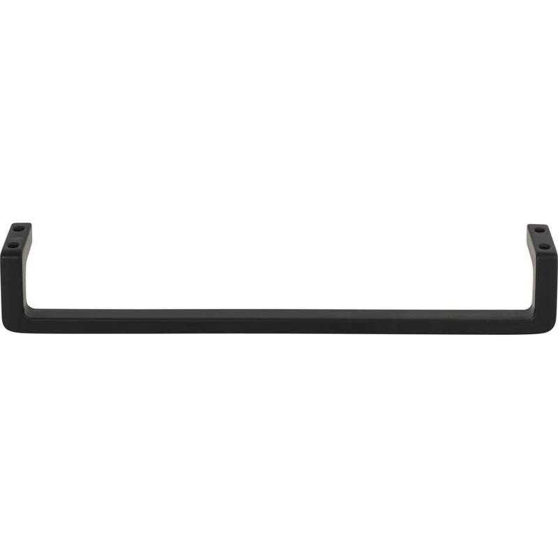 Atlas Homewares Logan 7-9/16 Inch Center to Center Handle Cabinet Pull - Matte Black