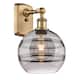 Option Brushed Brass / Light Smoke