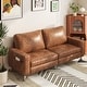 preview thumbnail 13 of 42, AECOJOY 79" Faux Leather Couch for Living Room, Loveseat Small Sofa, Indoor Modern Sofa for Apartment Office
