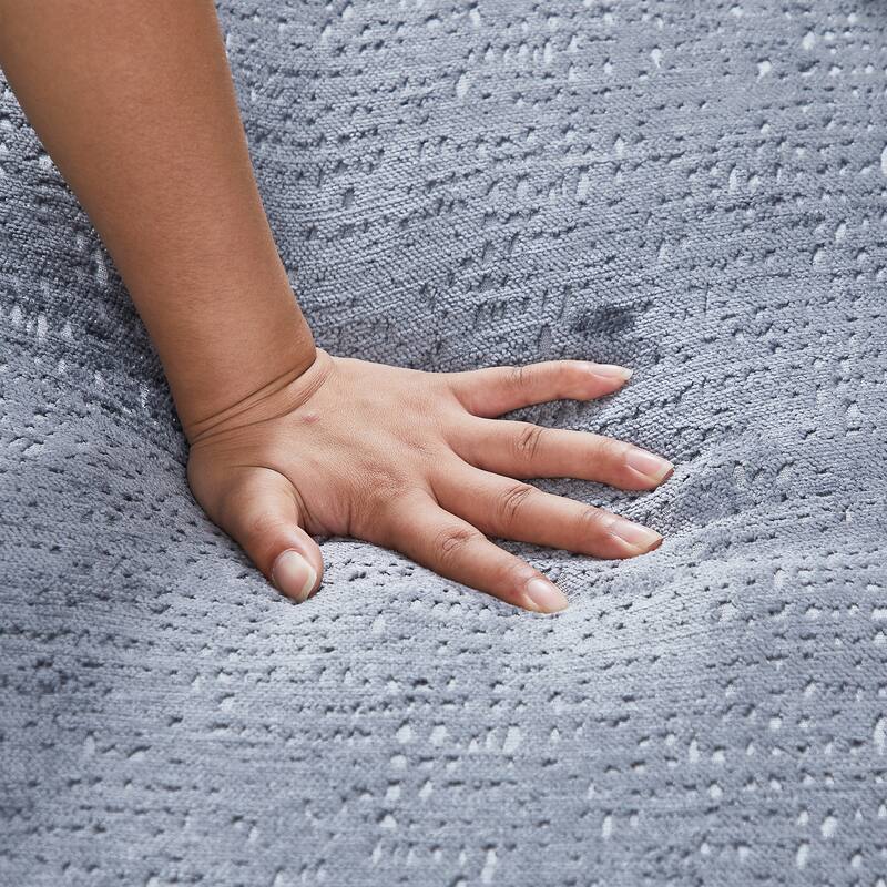 Comfortable Chenille Sponge Sofa for Various Rooms, No Assembly Needed