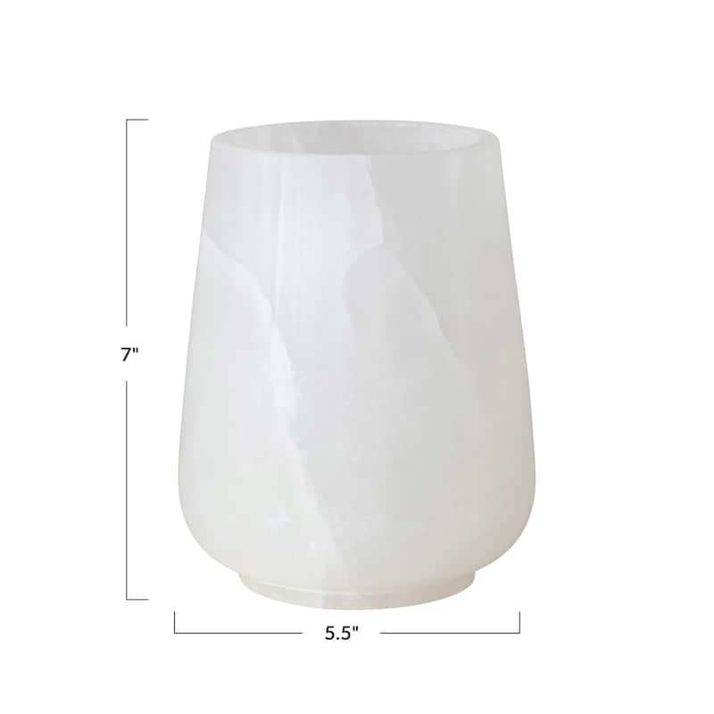 Alabaster Candle Holder/Vase