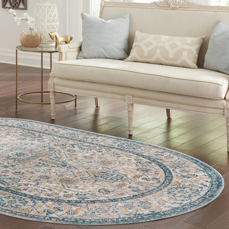 Traditional Nixa Collection Area Rug