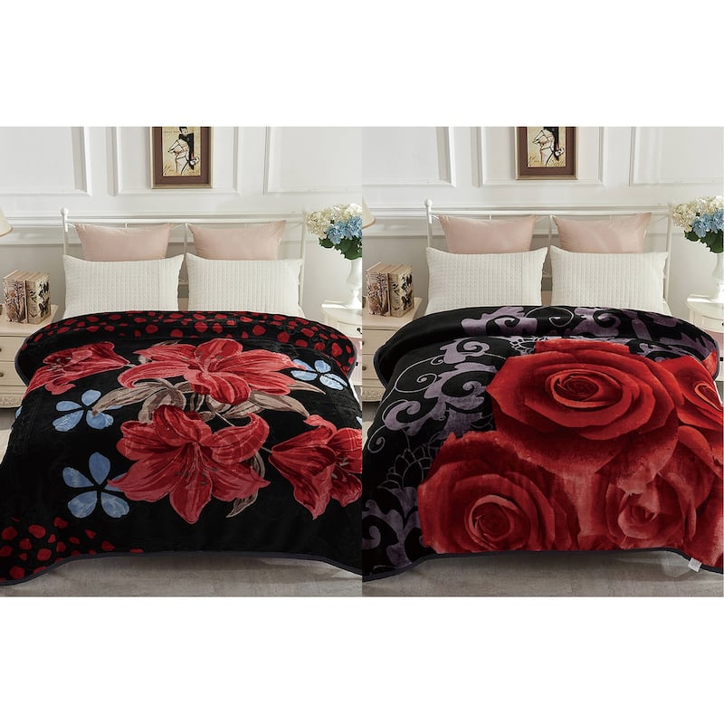 2 Ply Tiger Reversible Mink Blanket