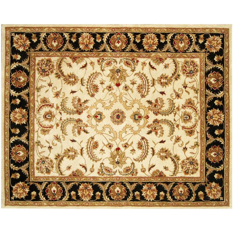 Bomeg Hand Tufted Non Skid Stain Resistant Area Rug By HomeRoots - 96' X '60' X '0.5