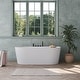 preview thumbnail 36 of 39, Roman Tub Faucet with Handheld Shower 3-Handle Deck Mount Bathtub Faucet Set