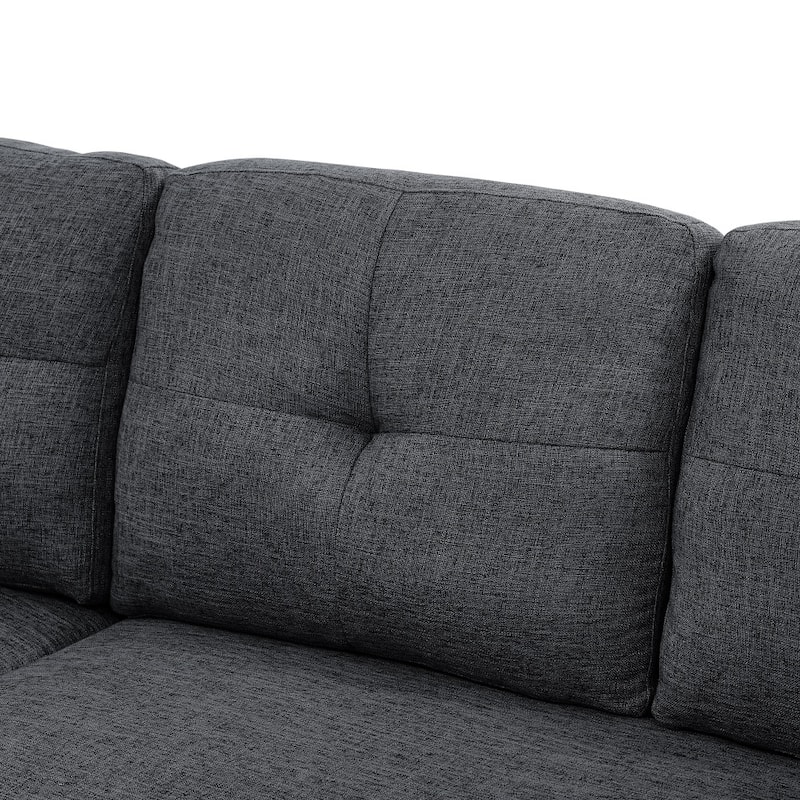 83 in. Modern Wide Pull-Out Modular Sofa Bed for Living Space