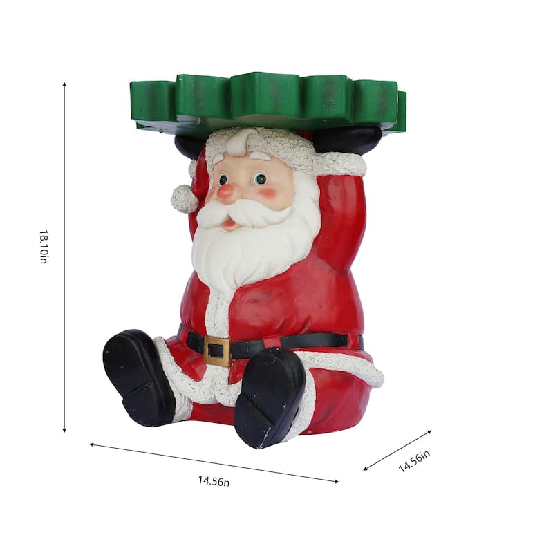 Pre-lit Santa Christmas Tabletop Decoration - 21.25"