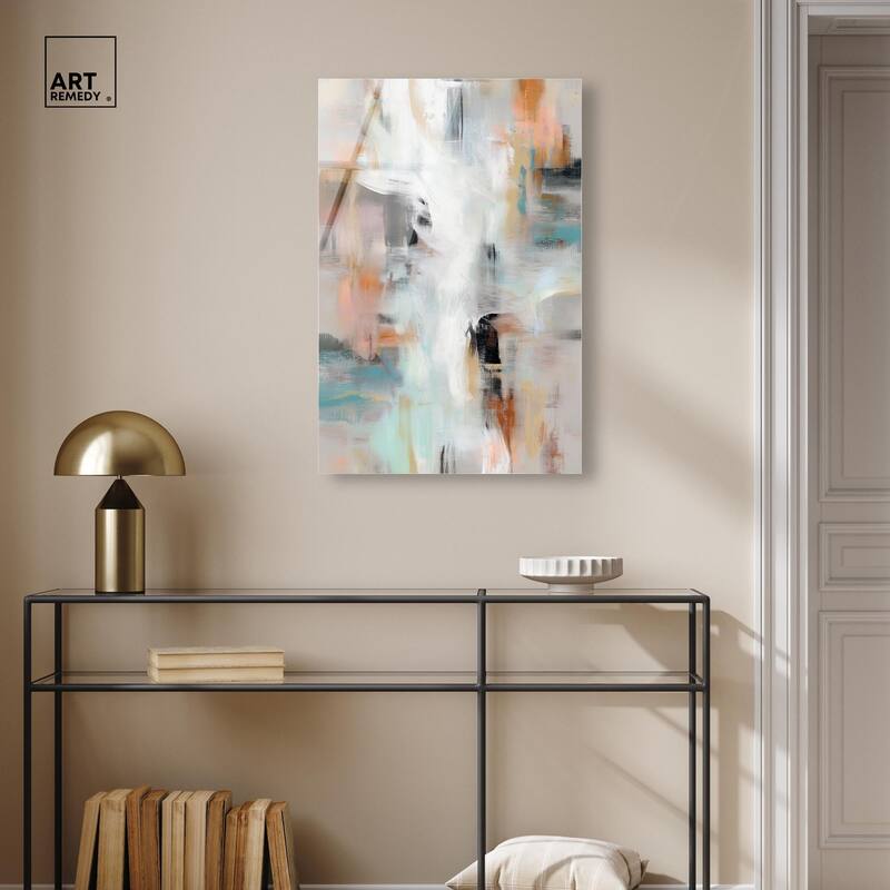 Gilded Mist Acrylic by Art Remedy, Ready to Hang