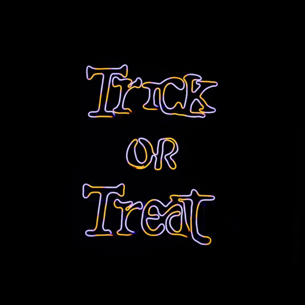 Litelines Trick or Treat Sign