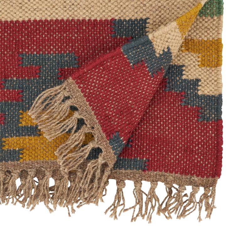 Tribal Tapestry Kilim Table Runner - 16"x72"