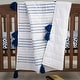 preview thumbnail 18 of 16, Rizzy Home Rowan Embroidered Striped Crib Quilt - 38" X 50"