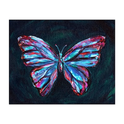 Butterfly Painting Art Print/Poster - Bed Bath & Beyond - 34872650