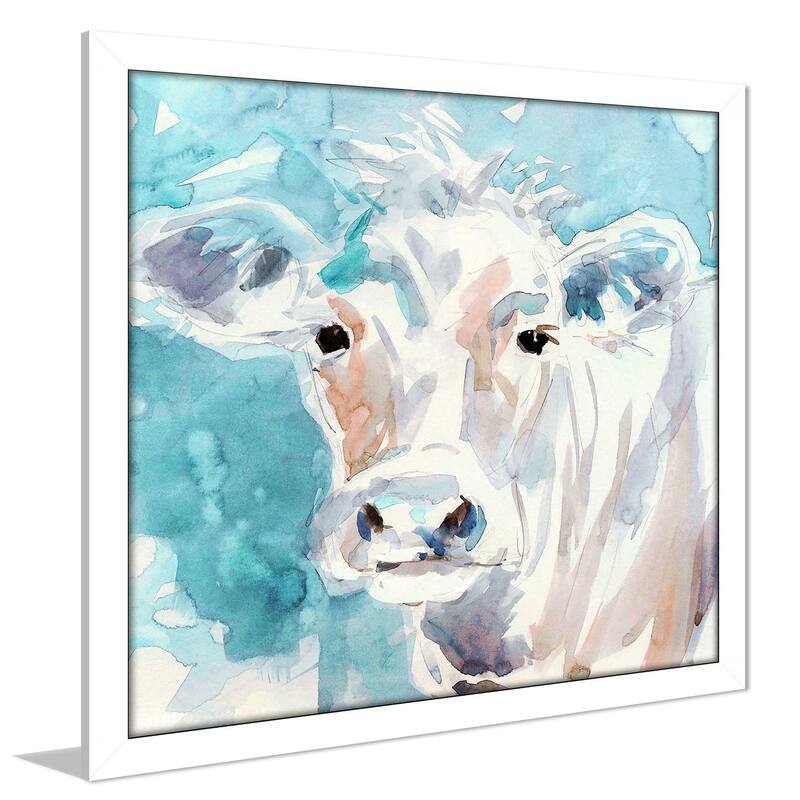 "Color Wash Cow" by Carol Robinson Print on Acrylic