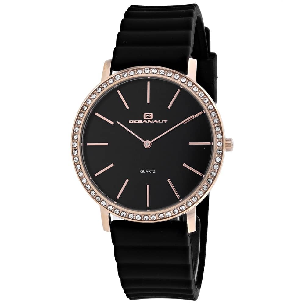 Oceanaut Women's Black Dial Watch - OC0265 - 6 (36)