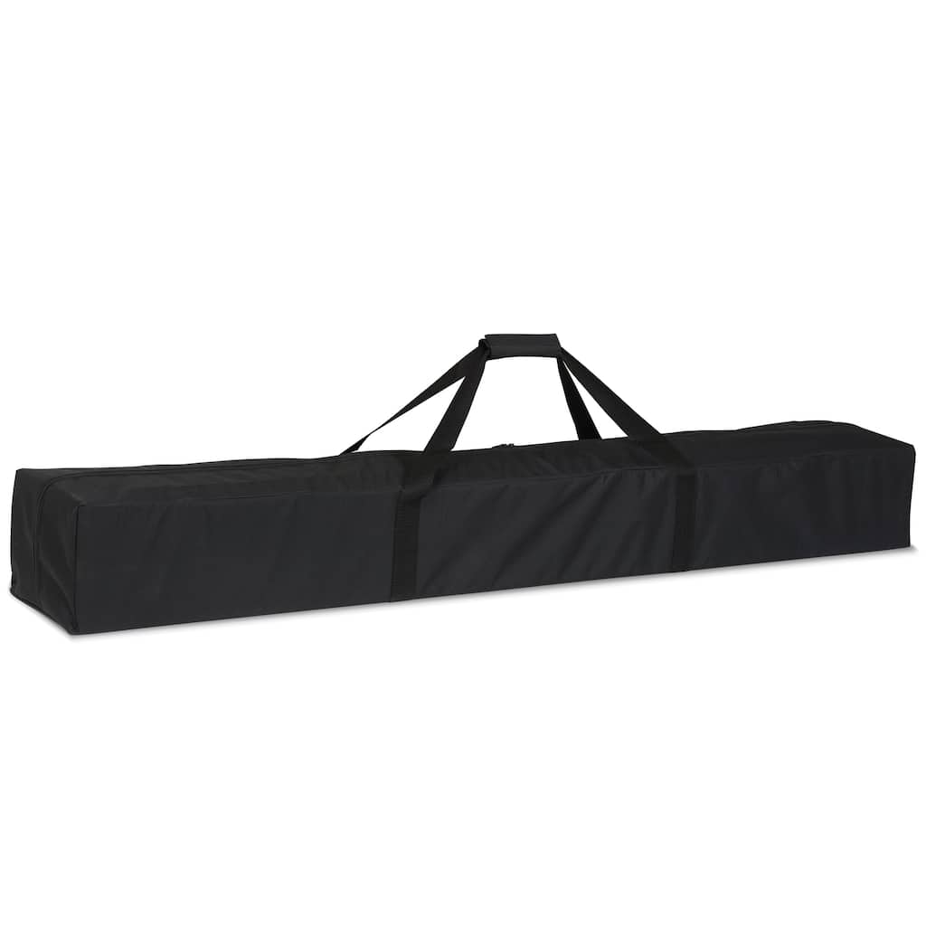 57" Extra-Large Hammock & Stand Storage Bag – Water-Resistant Oxford Tote with Zippers & Handles (Black 57 inch)