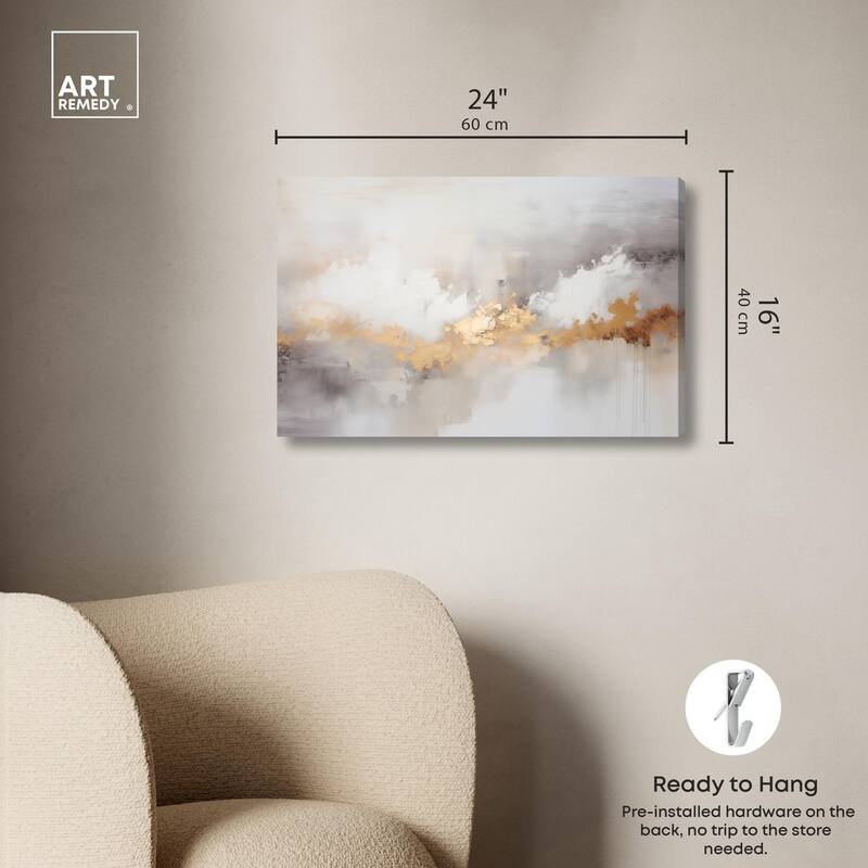 Cloudborn Glow I Canvas by Art Remedy, Gallery Wrapped