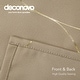 preview thumbnail 57 of 113, Deconovo Gold Line 52 Width Curtain Panel Pair (2 Panel)