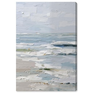 Seaside Bathroom Wall Decor Canvas Print by Art Remedy - Bed Bath ...