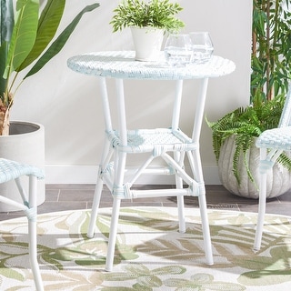 SAFAVIEH Outdoor Patio Furniture California Bistro Table (Fully Assembled) (Table Only)