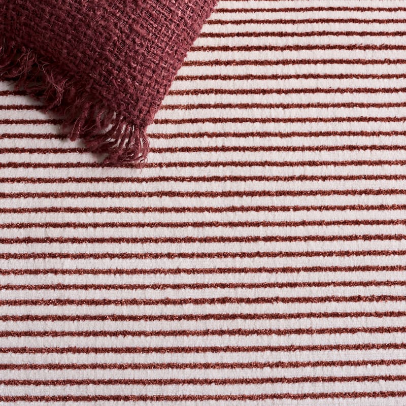 SAFAVIEH Whisper Dismo Modern Stripe Rug