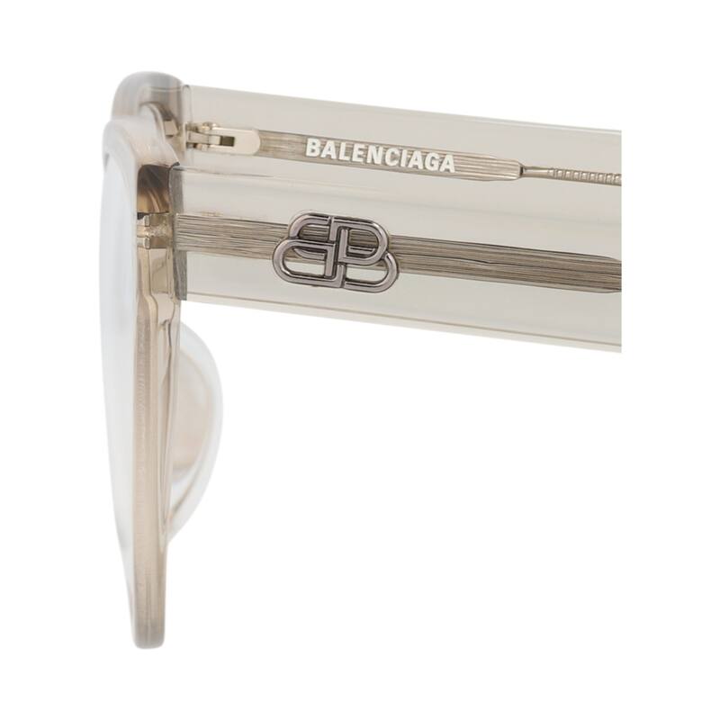 Balenciaga Cat Eye-Frame Acetate Optical Frames - Beige Beige Transparent
