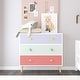 preview thumbnail 2 of 38, Kids 3 Drawer Dresser, Baby Nightstand for Bedroom,Storage Cabinet for Toddler Child for Living Room,Toddler Room, Nursery