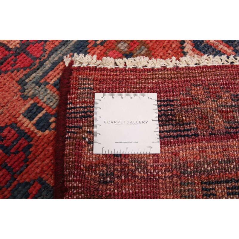 ECARPETGALLERY Hand-knotted Melis Vintage Light Red Wool Rug - 4'5 x 7'3