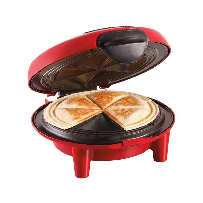 Hamilton Beach 900 Watt Nonstick Quesadilla Maker in Red Bed Bath