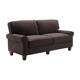 Serta Copenhagen 73" Sofa Couch for Two People, Pillowed Back Cushions and Rounded Arms, Durable Modern Upholstered Fabric