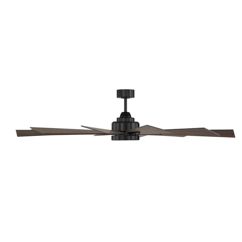 Trade Winds Wyatt 60" LED Ceiling Fan in Matte Black